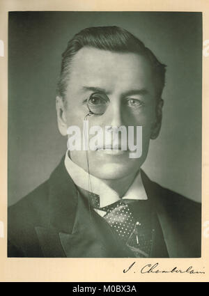 Joseph Chamberlain (1836-1914) Banque D'Images