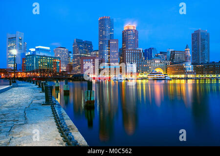 Arrière-port, Boston, Massachusetts, USA Banque D'Images