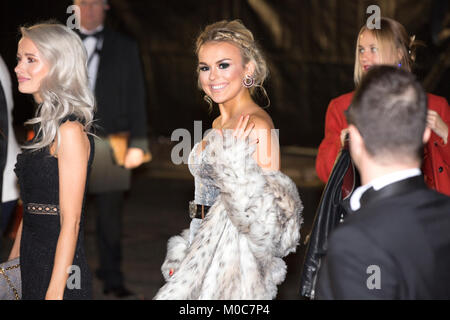 Londres, Royaume-Uni. 4 décembre 2017, Talia Storm , le Fashion Awards . Mariusz Goslicki/Alamy Banque D'Images