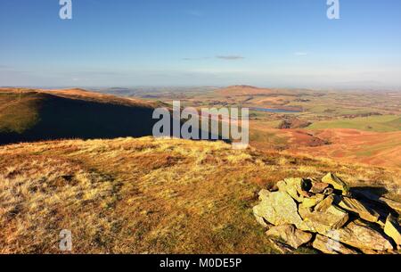 La lumière du matin sur Skiddaw pâle Banque D'Images