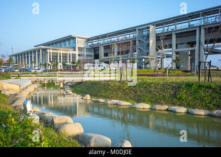 Taiwan High Speed Rail Station Miaoli THSR Banque D'Images