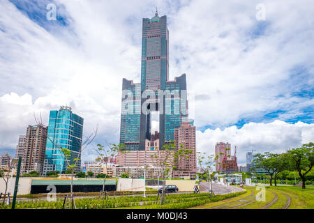 Tuntex Sky Tower, Kaohsiung Banque D'Images