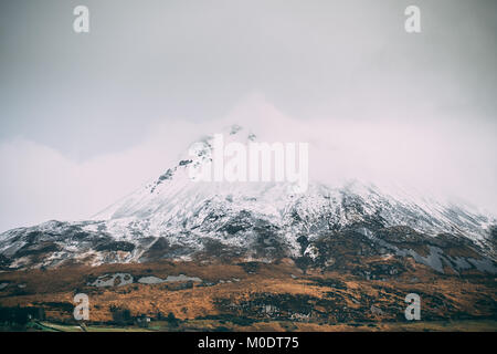 Mount Errigal à Donegal - Irlande Banque D'Images