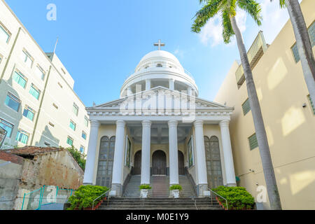 Rue Kanxi Église à Tainan, Taiwan Banque D'Images