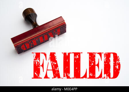 Timbres en caoutchouc et le mot ne Banque D'Images