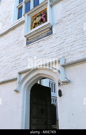 Royal Grammar School, High Street, Guildford, Surrey, Angleterre, Grande-Bretagne, Royaume-Uni, UK, Europe Banque D'Images