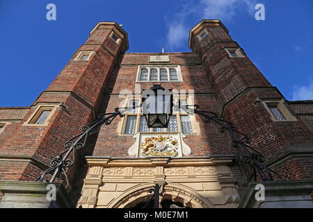 Abbot's Hospital (Hôpital d'aka de la Sainte Trinité), High Street, Guildford, Surrey, Angleterre, Grande-Bretagne, Royaume-Uni, UK, Europe Banque D'Images