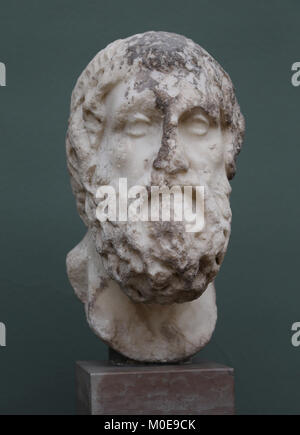 Le poète classique de Sophocle. Grand dramaturge tragique ,(496-406 av. J.-C.) Athènes. En. Banque D'Images