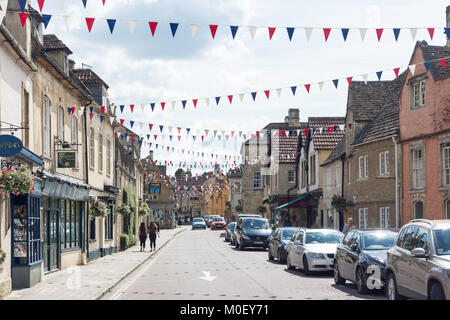 High Street, Corsham, Wiltshire, Angleterre, Royaume-Uni Banque D'Images