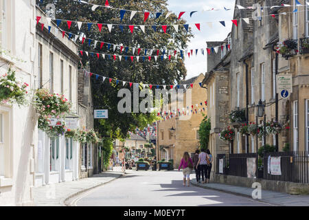 High Street, Corsham, Wiltshire, Angleterre, Royaume-Uni Banque D'Images