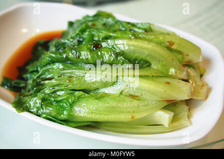 Style Chinois sauté de légumes servi dans le restaurant Banque D'Images