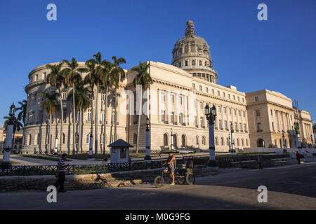 Capitole National de La Havane, Cuba Banque D'Images