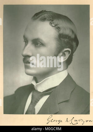 George Nathaniel Curzon (1859-1925) Banque D'Images
