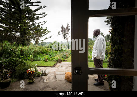 Le Rwanda, Imbibazi, Rose Carr house and museum Banque D'Images