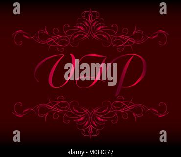 Décoration VIP. Illustration de Vecteur