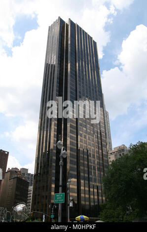 Le Trump International Hotel and Tower 1, Central Park West sur Columbus Circle, entre Broadway et Central Park West, Manhattan, New York City, New Banque D'Images