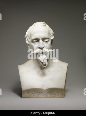 Un portrait de Napoléon III (1808-1873), empereur des Français, du Metropolitan Museum of Art, représentant le souverain en tenue formelle, représentant le portrait politique européen du XIXe siècle. Banque D'Images
