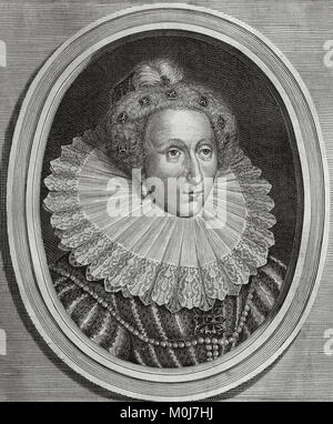 Elizabeth I (Greenwich Banque D'Images