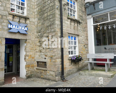 Halifax Bank, Fore Street, Redruth, Cornwall, England, UK Banque D'Images
