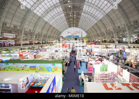 Londres, Royaume-Uni. 23 Jan, 2018. Salon du Jouet à l'Olympia Crédit : Laura De Meo/Alamy Live News Banque D'Images