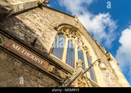 L'Église Méthodiste de Chepstow, Thomas Street, Chepstow, au Pays de Galles. Banque D'Images