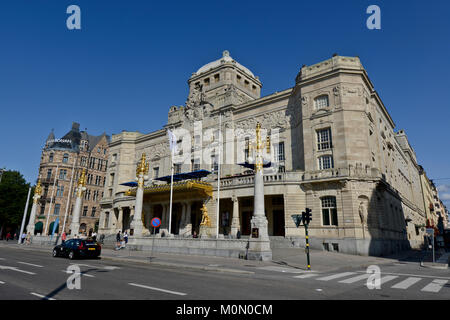 Le Théâtre Dramatique Royal (Stockholm Dramatiska Teatern), Stockholm, Suède Banque D'Images