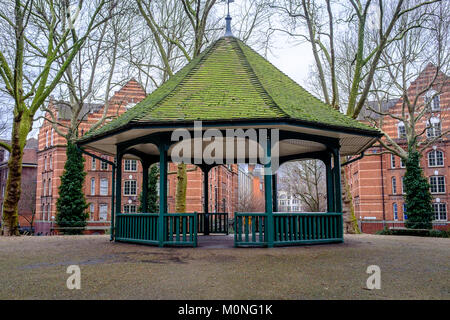 Kiosque à Arnold Circus, Boundary Estate, Bethnal Green, Tower Hamlets. Banque D'Images