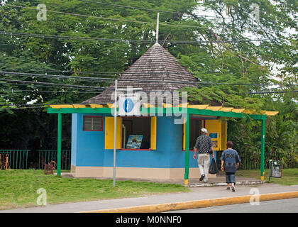 Ocho Rios, Centre d'information, la Jamaïque, Caraïbes, Antilles, Banque D'Images