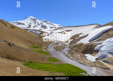 Fannborg,montagne zone thermique Hveradalir,Kerlingarfjöll,Suðurland,l'Islande Banque D'Images