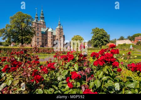 Danemark Copenhague,Nouvelle-Zélande,Nørreport,district,Château Rosenborg Slot Banque D'Images