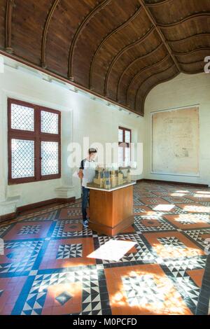 France,CHER,Bourges,palais Jacques Coeur,la galerie de l'Est Banque D'Images