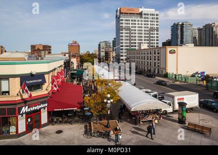 Canada,Ontario,Ottawa, capitale du Canada, Secteur du Marché By rue Banque D'Images