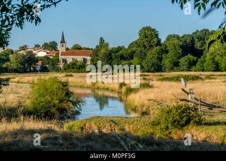 France,Charente Maritime,Hiers Brouage,Hiers,Saintonges Banque D'Images