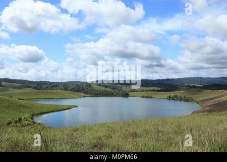 Danau Love (amour) Lac en Papouasie Banque D'Images