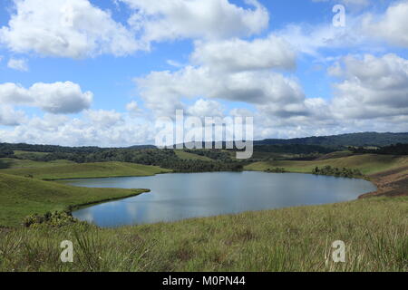 Danau Love (amour) Lac en Papouasie Banque D'Images