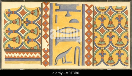 Fragment de plafond, Tombe d'Amenemhat Surer RENCONTRÉ DT10874 Banque D'Images