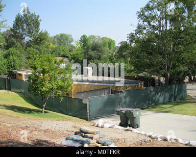 Case Study House No 10 est un exemple historique de l'architecture moderne du milieu du siècle, conçu dans le cadre du programme case Study House dans les années 1940 et 1950, mettant l'accent sur des techniques de conception et de construction innovantes. Banque D'Images