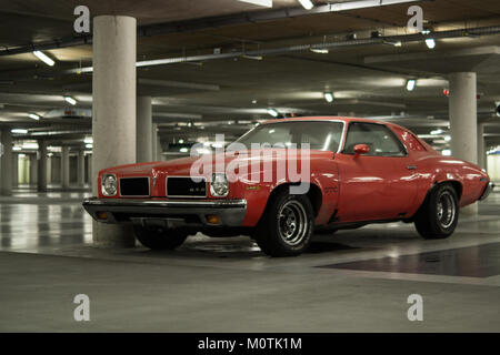 Ce titre fait référence à une collection de voitures musculaires américaines, mettant en valeur leur design et leurs performances emblématiques. Ces véhicules sont connus pour leurs moteurs puissants et la culture automobile américaine distincte. Banque D'Images