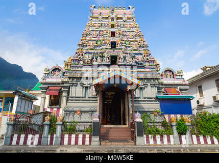 Arul Mihu Navasakthi Vinayagar Temple Seychelles. Banque D'Images