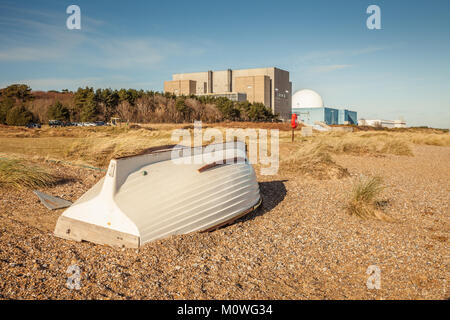 La centrale de Sizewell, Woodbridge Suffolk uk Banque D'Images