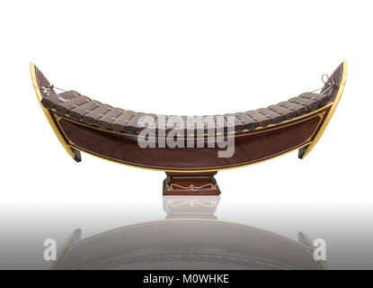 Instrument de musique thaïlandaise (Alto xylophone), instrument d'Asie Banque D'Images