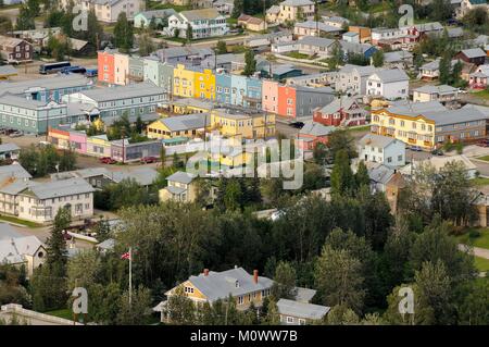 Le Canada, Territoire du Yukon,Dawson City Banque D'Images