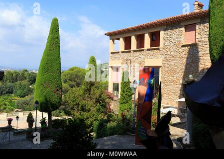 France, Alpes Maritimes, Cannes,Villa Domergue et ses jardins,salon 2016 Cristobal Gabarron Banque D'Images