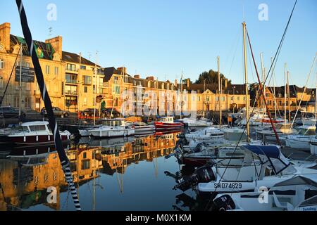 France,Cotes d'Armor, Paimpol, port de plaisance Banque D'Images