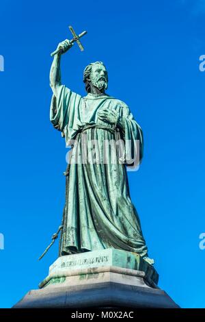 France Picardie Amiens Saint Michel Square Statue De Pierre L france-picardie-amiens-saint-michel-square-statue-de-pierre-l