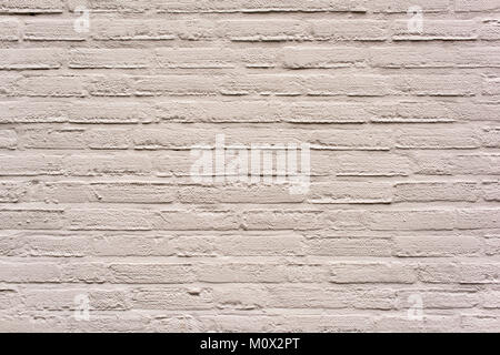 Une partie de mur en brique blanche - close up Banque D'Images