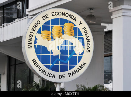 L'économie et des finances Ministère des capacités Panama city Panama Banque D'Images