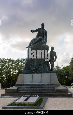 Le monument à l'amiral Kornilov à Sébastopol sur la Malakhov Hill Banque D'Images