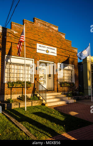 Les historiens militaires Museum   Westbrook, Maine, USA Banque D'Images