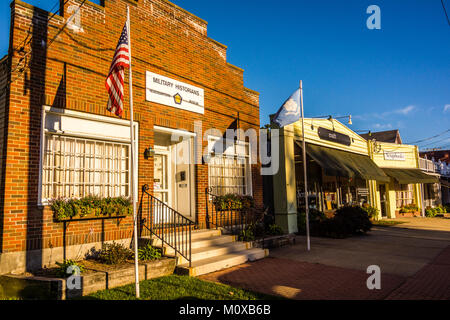 Les historiens militaires Museum   Westbrook, Maine, USA Banque D'Images